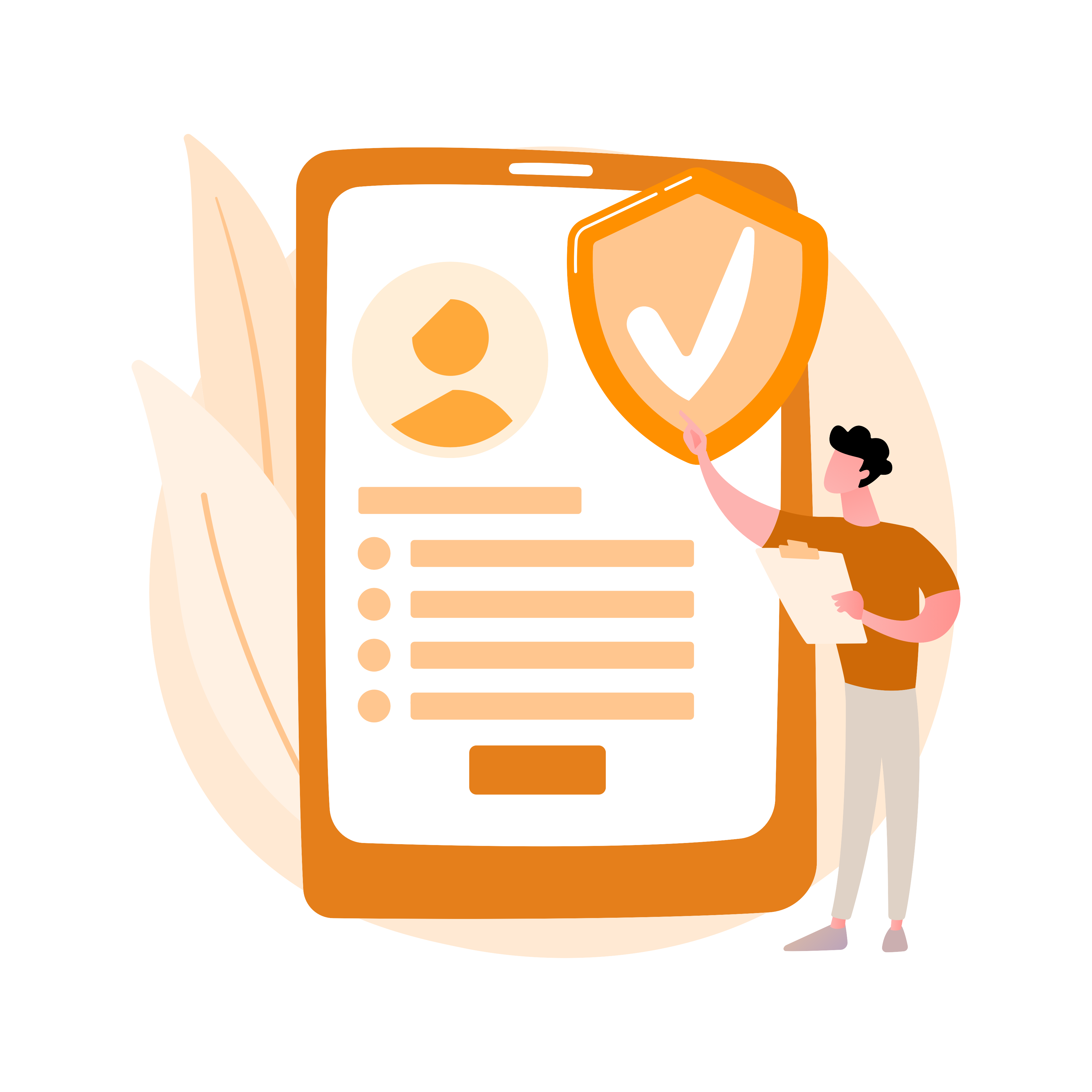 Proceso de registro, arte